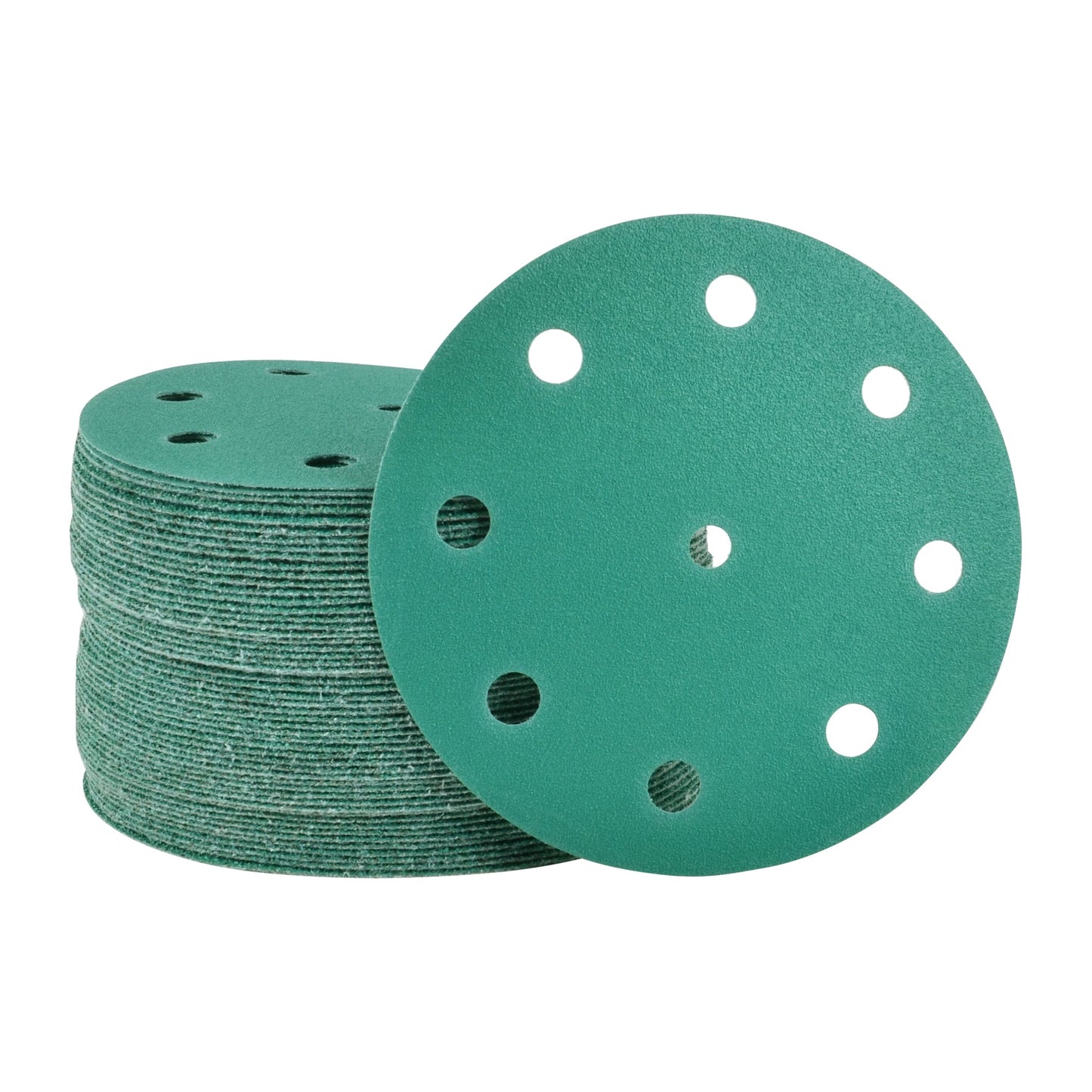 5-Inch 9-Hole Sanding Discs, Single Grit, 50/100/150-Packs - Legit Grit