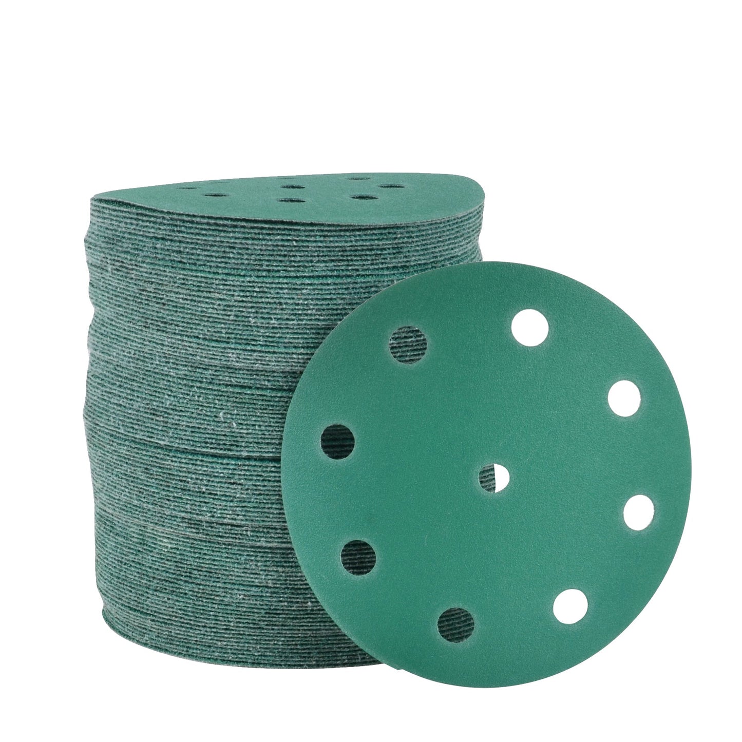 5-Inch 9-Hole Sanding Discs, Single Grit, 50/100/150-Packs - Legit Grit