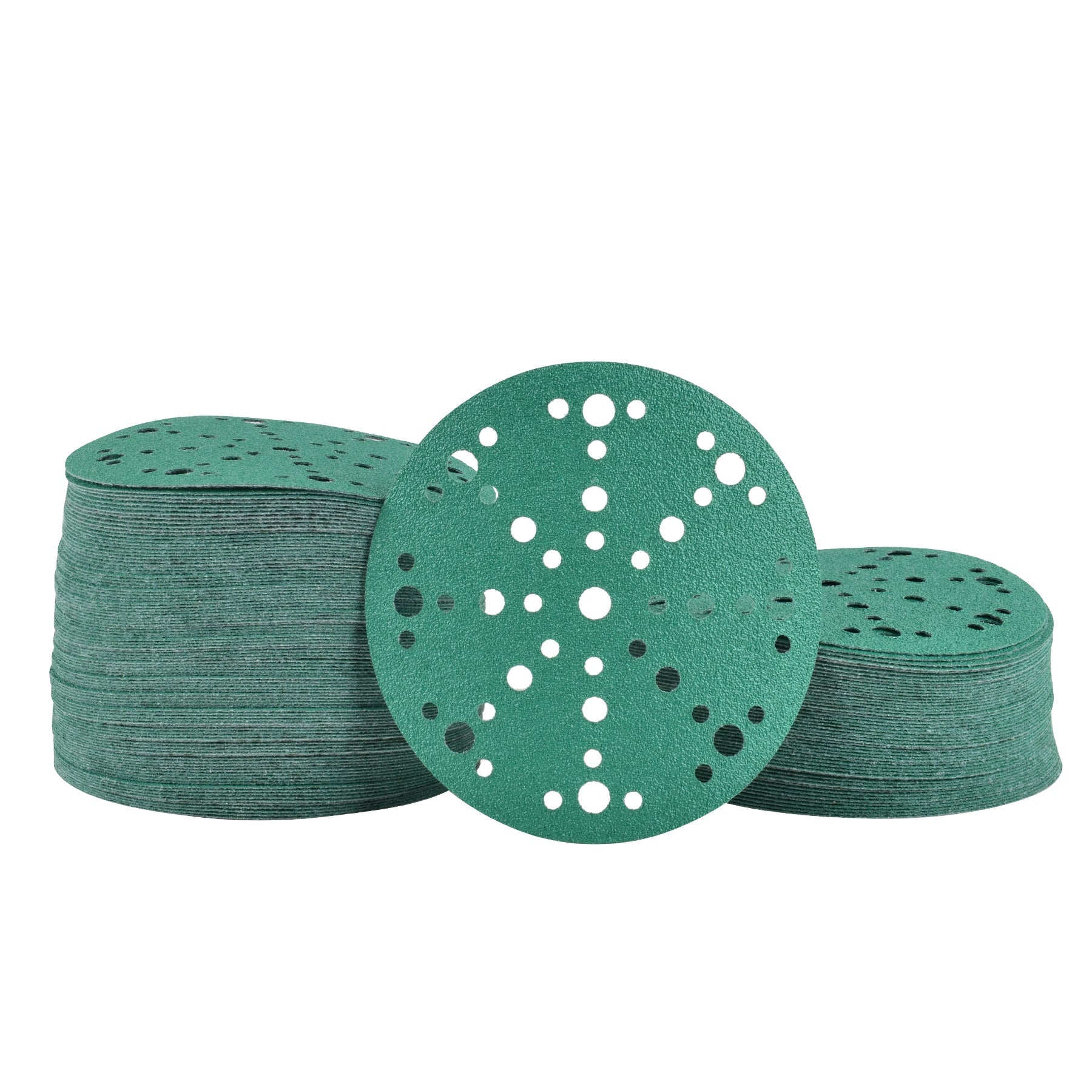 6-Inch 49-Hole Sanding Discs, Single Grit, 50/100/150-Packs - Legit Grit