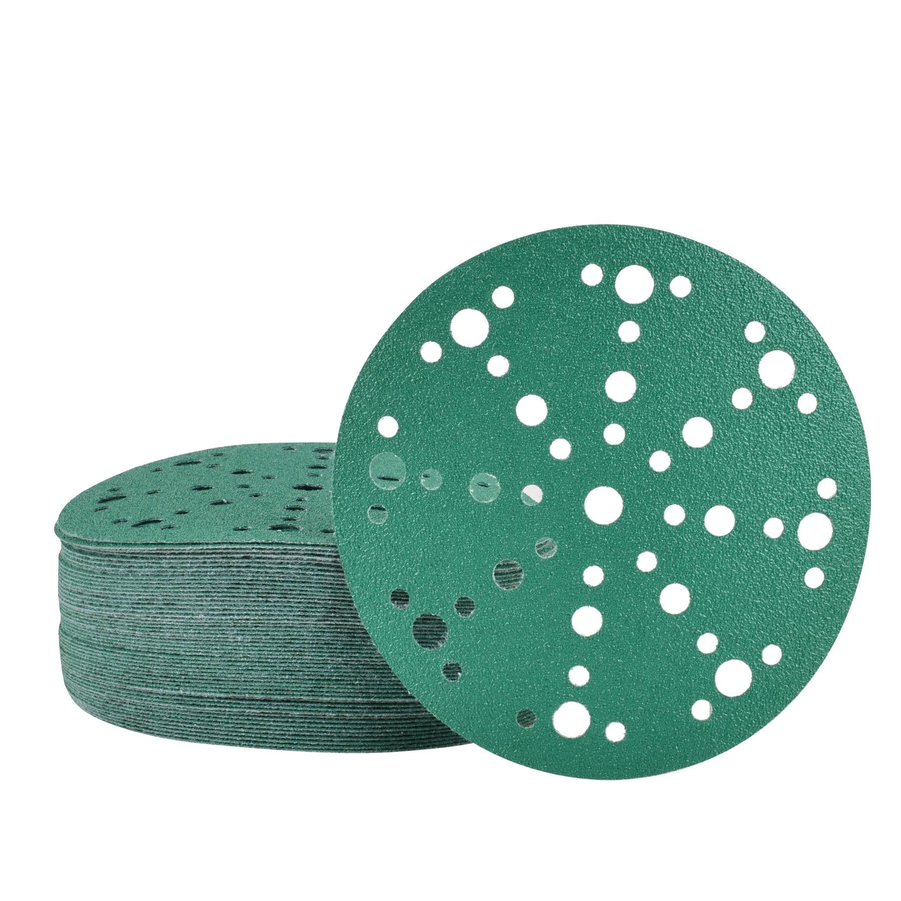 6-Inch 49-Hole Sanding Discs, Single Grit, 50/100/150-Packs - Legit Grit