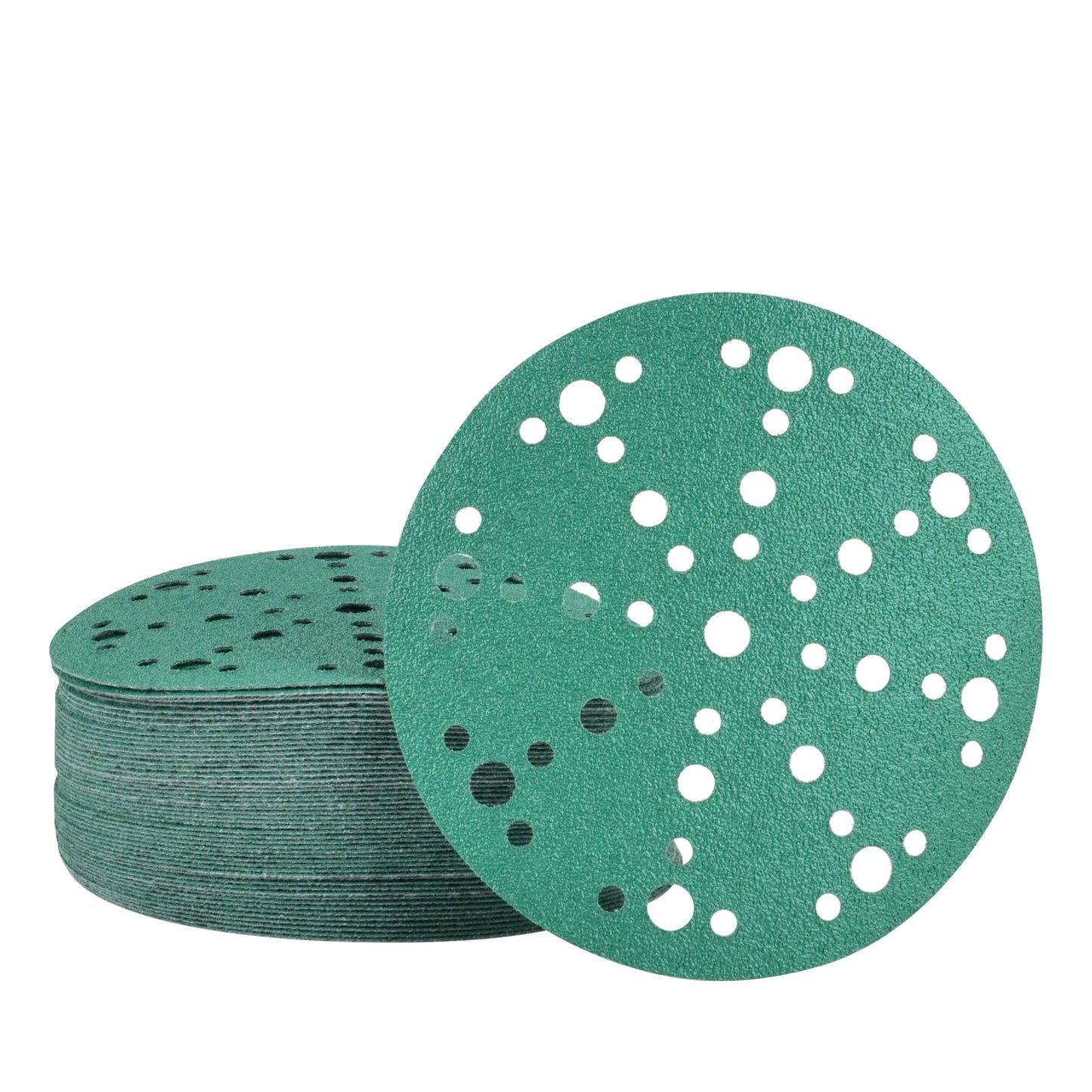 6-Inch 49-Hole Sanding Discs, Single Grit, 50/100/150-Packs - Legit Grit