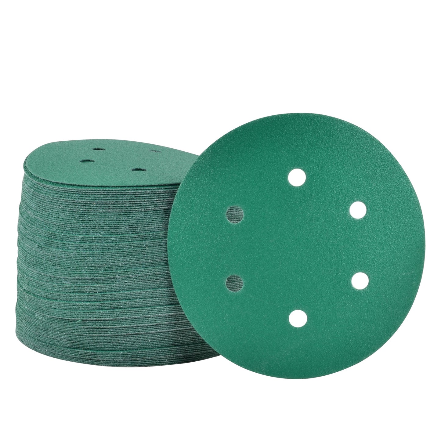 6-Inch 6-Hole Sanding Discs, Single Grit, 50/100/150-Packs - Legit Grit